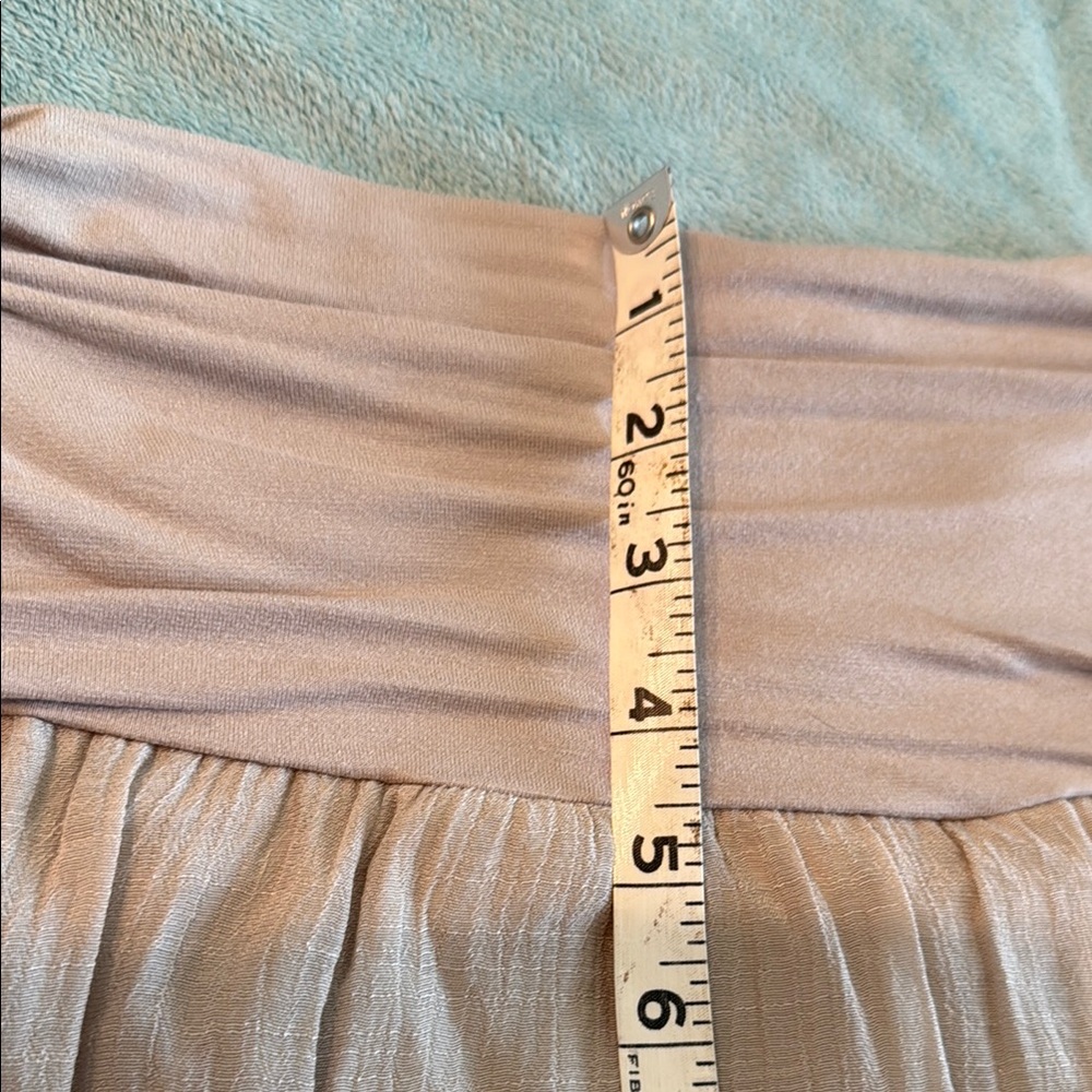 Apt. 9 Beige Midi Wrap Skirt Asymmetrical High-Low - Picture 11 of 11